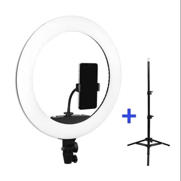 Aro de luz 45 cm semiprofesional con trípode