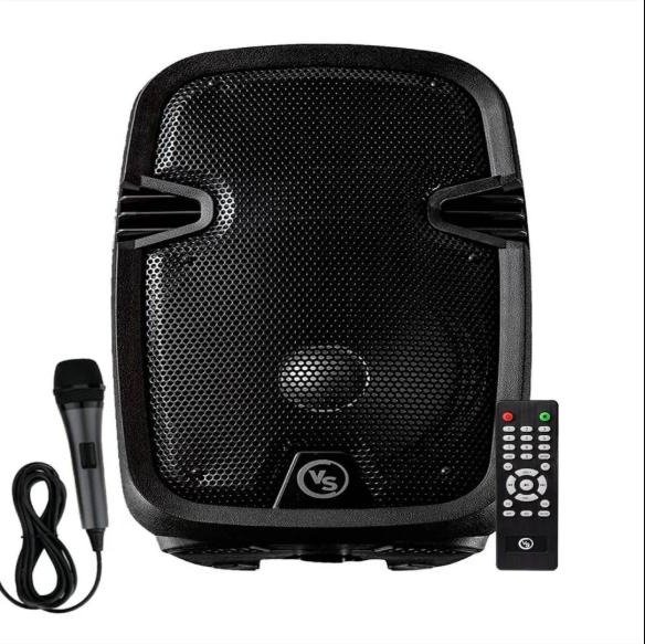 Cabina de sonido Sonivox Nova 8 pulgadas con luces LED