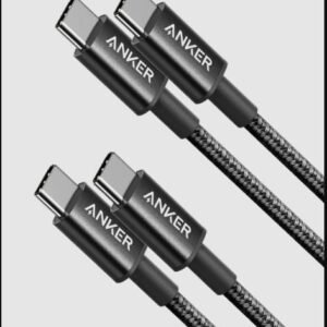 Cable USB-C a USB-C 1 m Anker nailon trenzado 60W transferencia de datos