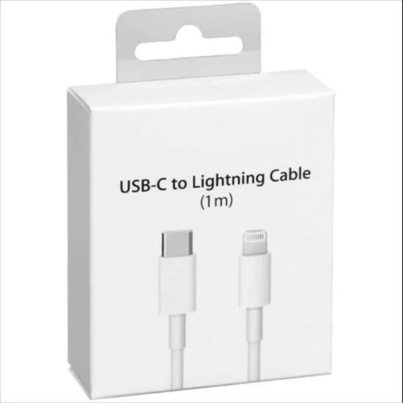 Cable USB-C a Lightning 1 m certificado MFi carga rápida 20W para iPhone