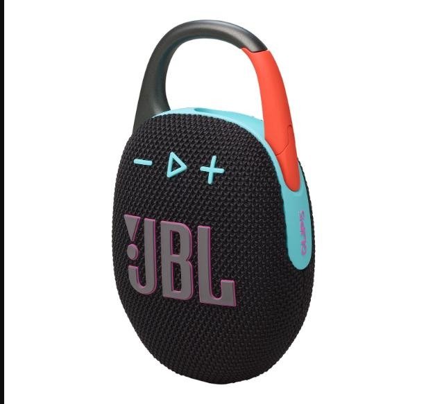 Parlante Bluetooth JBL Clip 5 con mosquetón resistente al agua IP67